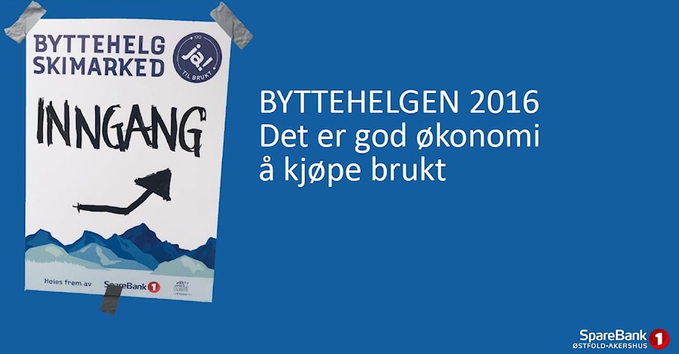 Innlevering av vintersportutstyr